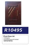 Pivot Door A4 159735/160764