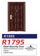 Swartland Steel Security Door