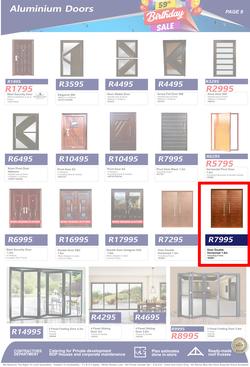 K Carrim Builders Mecca : 59th Birthday Sale (10 October - 04 December 2023), page 8