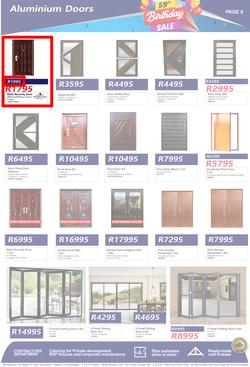 K Carrim Builders Mecca : 59th Birthday Sale (10 October - 04 December 2023), page 8