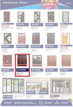K Carrim Builders Mecca : 59th Birthday Sale (10 October - 04 December 2023), page 8
