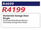 Horizontal Garage Door Single