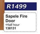 Sapele Fire Door 138131