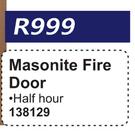 Masonite Fire Door 138129