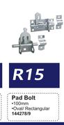 Pad Bolt 144278/9-100mm