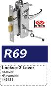 Lockset 3 Lever 143421