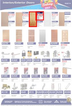 K Carrim Builders Mecca : 59th Birthday Sale (10 October - 04 December 2023), page 10