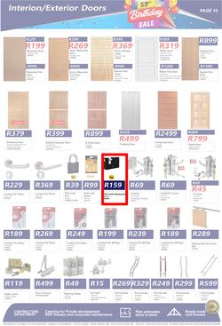 K Carrim Builders Mecca : 59th Birthday Sale (10 October - 04 December 2023), page 10