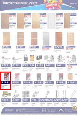K Carrim Builders Mecca : 59th Birthday Sale (10 October - 04 December 2023), page 10