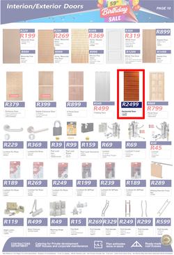 K Carrim Builders Mecca : 59th Birthday Sale (10 October - 04 December 2023), page 10