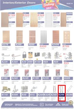 K Carrim Builders Mecca : 59th Birthday Sale (10 October - 04 December 2023), page 10