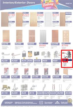K Carrim Builders Mecca : 59th Birthday Sale (10 October - 04 December 2023), page 10
