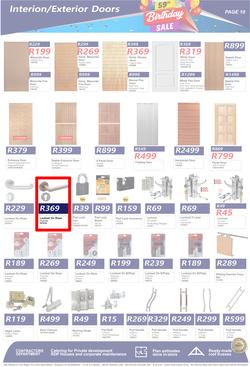 K Carrim Builders Mecca : 59th Birthday Sale (10 October - 04 December 2023), page 10