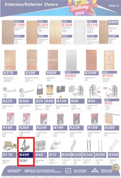 K Carrim Builders Mecca : 59th Birthday Sale (10 October - 04 December 2023), page 10