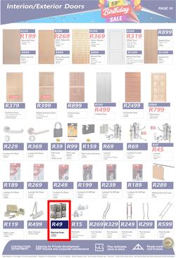 K Carrim Builders Mecca : 59th Birthday Sale (10 October - 04 December 2023), page 10