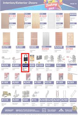 K Carrim Builders Mecca : 59th Birthday Sale (10 October - 04 December 2023), page 10