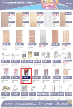 K Carrim Builders Mecca : 59th Birthday Sale (10 October - 04 December 2023), page 10