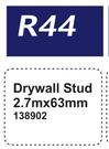 Drywall Stud 2.7m x 63mm 138902