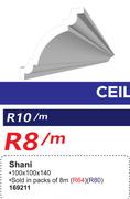 Shani Ceiling Cornice 100x100x40-Per m