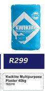 Kwiklite Multipurpose Plaster 163310-40Kg
