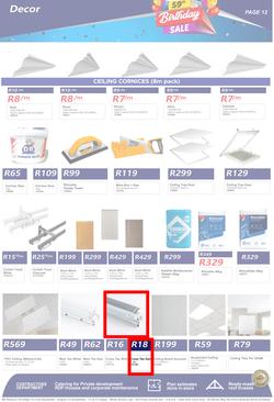 K Carrim Builders Mecca : 59th Birthday Sale (10 October - 04 December 2023), page 12