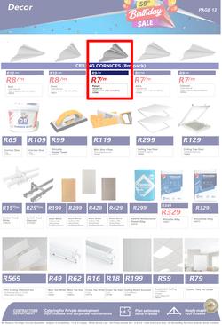 K Carrim Builders Mecca : 59th Birthday Sale (10 October - 04 December 2023), page 12