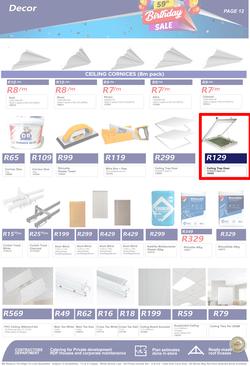 K Carrim Builders Mecca : 59th Birthday Sale (10 October - 04 December 2023), page 12