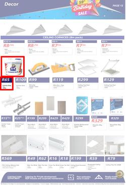 K Carrim Builders Mecca : 59th Birthday Sale (10 October - 04 December 2023), page 12