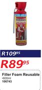 Filler Foam Reusable 106743-600ml