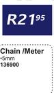 Chain/Meter 136900-5mm