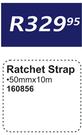 Ratchet Strap 160856-50mm X 10m