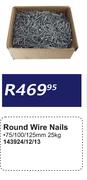 Round Wire Nails 143924/12/13-25kg