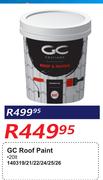 GC Roof Paint 140319/21/22/24/25/26-20lt