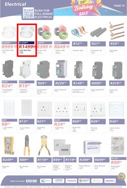 K Carrim Builders Mecca : 59th Birthday Sale (28 September - 09 October 2023), page 15