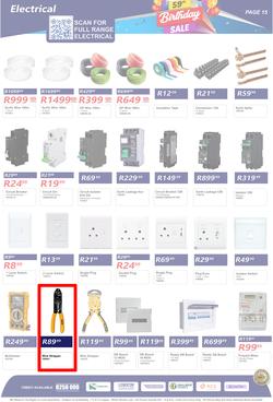 K Carrim Builders Mecca : 59th Birthday Sale (10 October - 04 December 2023), page 15