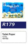 Toilet Paper 2 Ply 157753