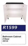 Bathroom Cabinet 2 Door 200140