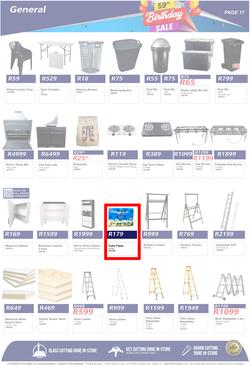 K Carrim Builders Mecca : 59th Birthday Sale (10 October - 04 December 2023), page 17