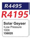 Solar Geyser 156020