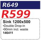 Sink 1200 X 500 146411