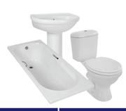 White Bath Set 
