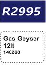 Gas Geyser 12Lt 140260