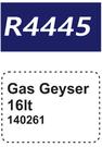 Gas Geyser 16Lt 140261