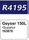 Supahot Geyser 150L 163876