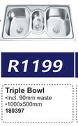Triple Bowl 180397