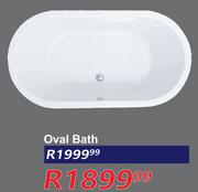Oval Bath