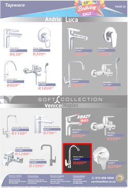K Carrim Builders Mecca : 59th Birthday Sale (10 October - 04 December 2023), page 22
