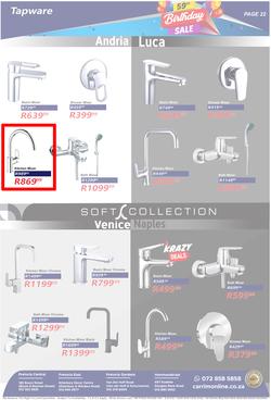 K Carrim Builders Mecca : 59th Birthday Sale (10 October - 04 December 2023), page 22