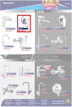 K Carrim Builders Mecca : 59th Birthday Sale (10 October - 04 December 2023), page 22