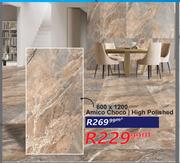 Amico Choco High Polished 600 x 1200-Per Sqm